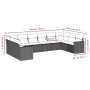 10-piece garden sofa set and brown synthetic rattan cushions by , Garden sets - Ref: Foro24-3219463, Price: 669,09 €, Discoun...
