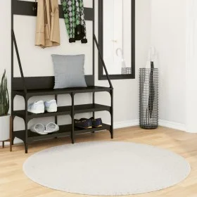OVIEDO cream short pile rug Ø 120 cm by , Rugs - Ref: Foro24-375523, Price: 56,29 €, Discount: %