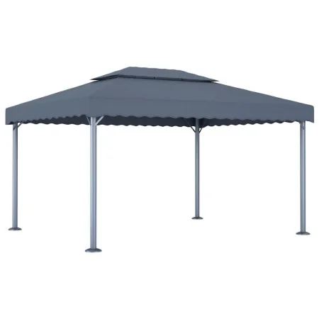 Anthracite gray aluminum gazebo 400x300 cm by vidaXL, Tents and gazebos - Ref: Foro24-48063, Price: 387,51 €, Discount: %