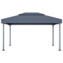 Cenador gris antracita aluminio 400x300 cm de vidaXL, Carpas y cenadores - Ref: Foro24-48063, Precio: 401,78 €, Descuento: %