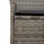 Garden chairs and cushions 2 pcs gray PE rattan and solid wood by , Garden chairs - Ref: Foro24-368718, Price: 201,22 €, Disc...