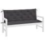 Garden bench cushions 2 pcs anthracite 150x50x7 cm by , Cushions for chairs and sofas - Ref: Foro24-361697, Price: 47,67 €, D...