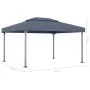 Anthracite gray aluminum gazebo 400x300 cm by vidaXL, Tents and gazebos - Ref: Foro24-48063, Price: 387,51 €, Discount: %