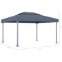 Cenador gris antracita aluminio 400x300 cm de vidaXL, Carpas y cenadores - Ref: Foro24-48063, Precio: 401,78 €, Descuento: %