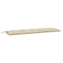 Cojines de banco de jardín 2 uds tela Oxford beige 180x50x7 cm de , Cojines para sillas y sofás - Ref: Foro24-361719, Precio:...