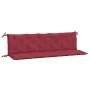 Garden bench cushions 2 pcs red red 180x50x7 cm by , Cushions for chairs and sofas - Ref: Foro24-361725, Price: 57,95 €, Disc...
