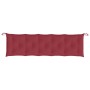 Garden bench cushions 2 pcs red red 180x50x7 cm by , Cushions for chairs and sofas - Ref: Foro24-361725, Price: 58,42 €, Disc...