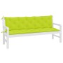 Gartenbankauflagen 2 Stück hellgrün 180x50x7 cm von , Kissen für Stühle und Sofas - Ref: Foro24-361727, Preis: 53,01 €, Rabat...
