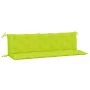 Garden bench cushions 2 pcs bright green 180x50x7 cm by , Cushions for chairs and sofas - Ref: Foro24-361727, Price: 52,37 €,...
