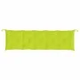 Garden bench cushions 2 pcs bright green 180x50x7 cm by , Cushions for chairs and sofas - Ref: Foro24-361727, Price: 52,37 €,...