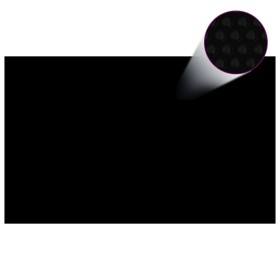 Black PE pool cover 260x160 cm by vidaXL, Pool covers - Ref: Foro24-92162, Price: 20,00 €, Discount: %