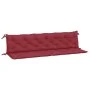 Gartenbankauflagen 2 Stück rot rot 200x50x7 cm von , Kissen für Stühle und Sofas - Ref: Foro24-361744, Preis: 59,64 €, Rabatt: %