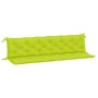 Cojines de banco de jardín 2 uds verde brillante 200x50x7 cm de , Cojines para sillas y sofás - Ref: Foro24-361746, Precio: 6...