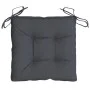 Cojines sillas de jardín 2 uds tela Oxford antracita 50x50x7 cm de , Cojines para sillas y sofás - Ref: Foro24-361507, Precio...