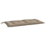 Gartenbankkissen taupegrauer Oxford-Stoff 100x50x7 cm von , Kissen für Stühle und Sofas - Ref: Foro24-361572, Preis: 22,84 €,...