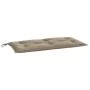 Gartenbankkissen taupegrauer Oxford-Stoff 100x50x7 cm von , Kissen für Stühle und Sofas - Ref: Foro24-361572, Preis: 22,84 €,...