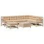 Muebles de jardín 8 pzas y cojines madera maciza pino de , Conjuntos de jardín - Ref: Foro24-3250592, Precio: 741,46 €, Descu...