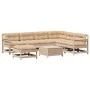 Muebles de jardín 8 pzas y cojines madera maciza pino de , Conjuntos de jardín - Ref: Foro24-3250584, Precio: 762,24 €, Descu...