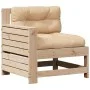 Juego de muebles de jardín 4 pzas y cojines madera maciza pino de , Conjuntos de jardín - Ref: Foro24-3250772, Precio: 405,70...