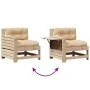 4-teiliges Gartenmöbel-Set mit Kissen aus massivem Kiefernholz von , Gartensets - Ref: Foro24-3250772, Preis: 405,70 €, Rabat...