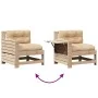 Juego de muebles de jardín 7 pzas y cojines madera maciza pino de , Conjuntos de jardín - Ref: Foro24-3250876, Precio: 743,67...