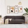 3-Sitzer-Sofa aus dunkelbraunem Stoff von , Sofas - Ref: Foro24-372616, Preis: 309,34 €, Rabatt: %