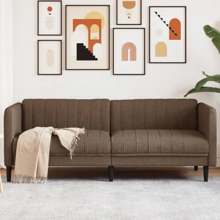 3-Sitzer-Sofa aus braunem Stoff von , Sofas - Ref: Foro24-372621, Preis: 292,53 €, Rabatt: %