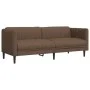 3 seater brown fabric sofa by , Sofas - Ref: Foro24-372621, Price: 292,53 €, Discount: %