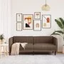 3 seater brown fabric sofa by , Sofas - Ref: Foro24-372621, Price: 292,53 €, Discount: %