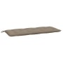 Gartenbankkissen taupegrauer Oxford-Stoff 120x50x7 cm von , Kissen für Stühle und Sofas - Ref: Foro24-361591, Preis: 28,41 €,...