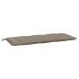 Gartenbankkissen taupegrauer Oxford-Stoff 120x50x7 cm von , Kissen für Stühle und Sofas - Ref: Foro24-361591, Preis: 35,16 €,...