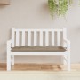 Gartenbankkissen taupegrauer Oxford-Stoff 120x50x7 cm von , Kissen für Stühle und Sofas - Ref: Foro24-361591, Preis: 28,41 €,...