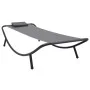 Graue Stahlliege 200x90 cm von vidaXL, Betten im Freien - Ref: Foro24-48082, Preis: 82,28 €, Rabatt: %