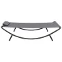 Graue Stahlliege 200x90 cm von vidaXL, Betten im Freien - Ref: Foro24-48082, Preis: 82,28 €, Rabatt: %