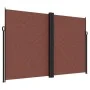 Brown retractable side awning 220x600 cm by , Umbrellas - Ref: Foro24-4004674, Price: 157,14 €, Discount: %