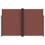 Brown retractable side awning 220x600 cm by , Umbrellas - Ref: Foro24-4004674, Price: 159,95 €, Discount: %