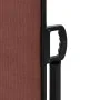 Brown retractable side awning 220x600 cm by , Umbrellas - Ref: Foro24-4004674, Price: 157,14 €, Discount: %