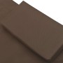 Tumbona de acero marrón 200x90 cm by vidaXL, Outdoor beds - Ref: Foro24-48081, Price: 81,12 €, Discount: %