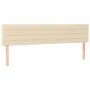 Bettgestell mit cremefarbenem Stoffkopfteil 120x190 cm von , Betten und Lattenroste - Ref: Foro24-3270525, Preis: 184,50 €, R...