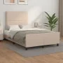 Bettrahmen und Kopfteil aus Cappuccino-Kunstleder, 120 x 190 cm von , Betten und Lattenroste - Ref: Foro24-3270559, Preis: 16...