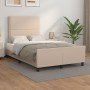 Cappuccino synthetic leather bed frame and headboard 120x190 cm by , Beds and slatted bases - Ref: Foro24-3270559, Price: 167...