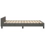 Dark gray velvet bed frame with headboard 120x190 cm by , Beds and slatted bases - Ref: Foro24-3270567, Price: 153,96 €, Disc...