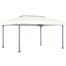 Cremefarbener Aluminiumpavillon 400x300 cm von vidaXL, Zelte und Pavillons - Ref: Foro24-48062, Preis: 387,28 €, Rabatt: %
