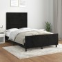 Estructura de cama con cabecero terciopelo negro 120x190 cm de , Camas y somieres - Ref: Foro24-3270586, Precio: 154,18 €, De...