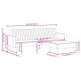 Zweiteilige Sofagarnitur aus hellgrauem Samt von , Sofas - Ref: Foro24-3216280, Preis: 343,97 €, Rabatt: %