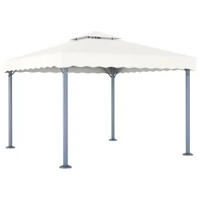 Cenador color crema aluminio 300x300 cm de vidaXL, Carpas y cenadores - Ref: Foro24-48058, Precio: 392,20 €, Descuento: %