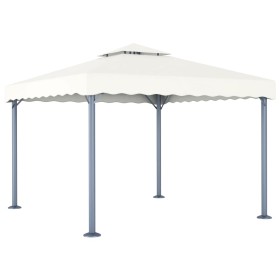 Cremefarbener Pavillon aus Aluminium 300x300 cm von vidaXL, Zelte und Pavillons - Ref: Foro24-48058, Preis: 377,63 €, Rabatt: %