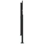 Anthracite gray retractable side awning 100x1000 cm by , Umbrellas - Ref: Foro24-4004688, Price: 133,46 €, Discount: %