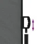 Anthracite gray retractable side awning 100x1000 cm by , Umbrellas - Ref: Foro24-4004688, Price: 133,46 €, Discount: %