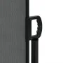 Anthracite gray retractable side awning 100x1000 cm by , Umbrellas - Ref: Foro24-4004688, Price: 133,46 €, Discount: %